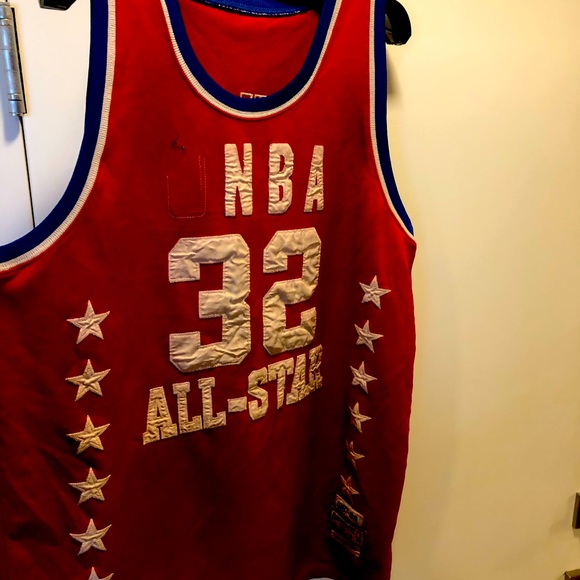 NBA Vintage Magic Johnson All Star Jersey (‘88-89) - Picture 4 of 8